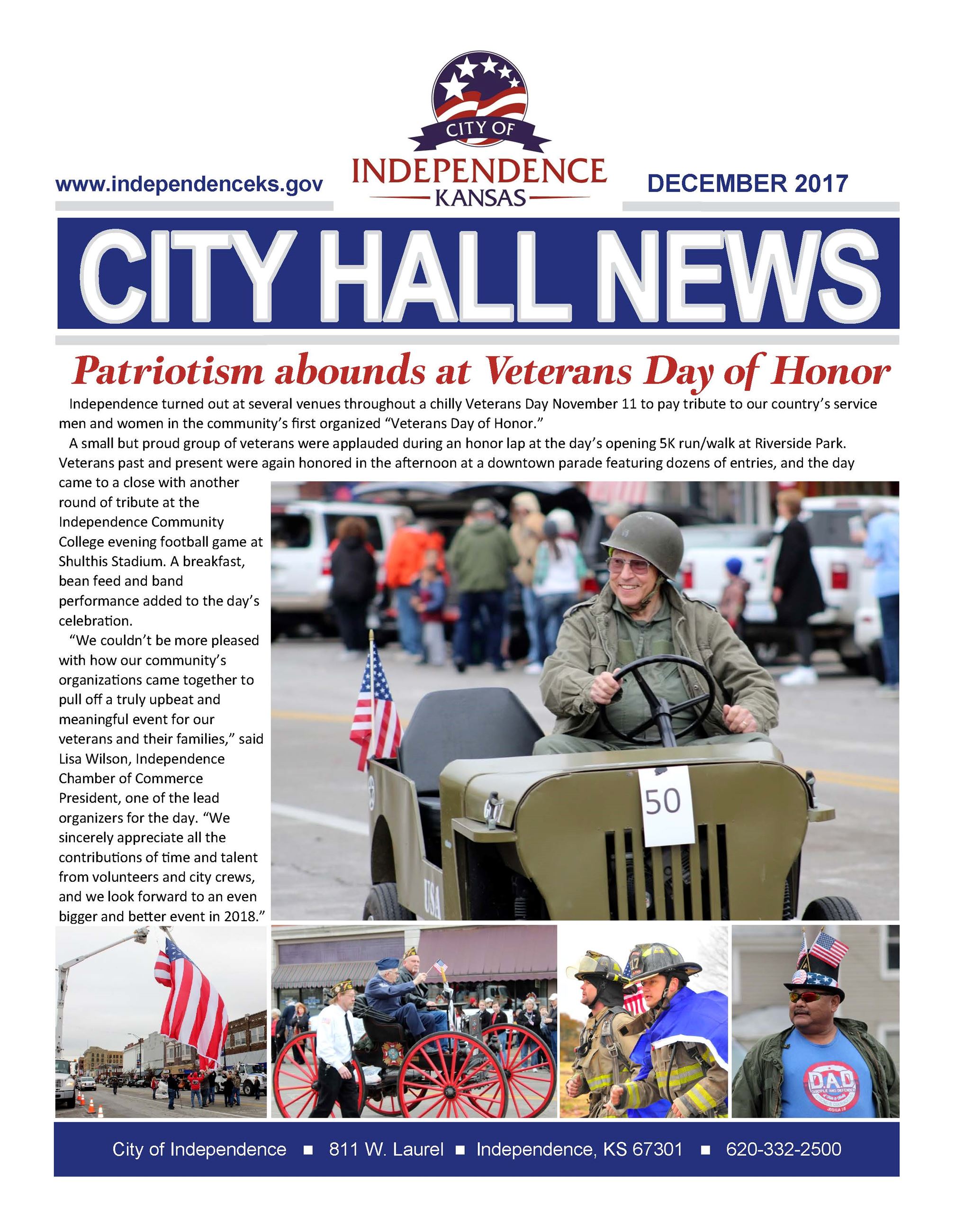 City of Independence December 2017 Newsletter