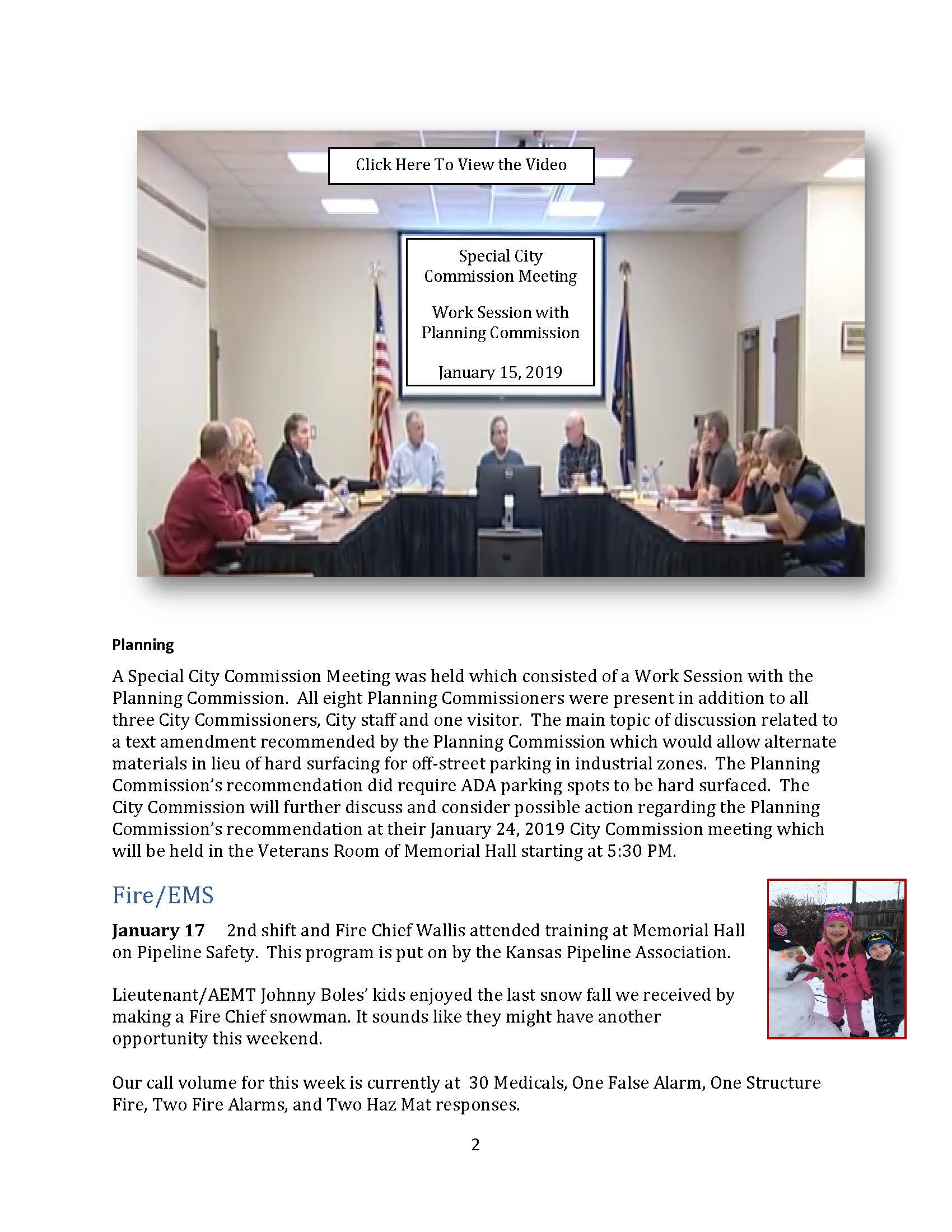 Administrative Report 01.18.2019