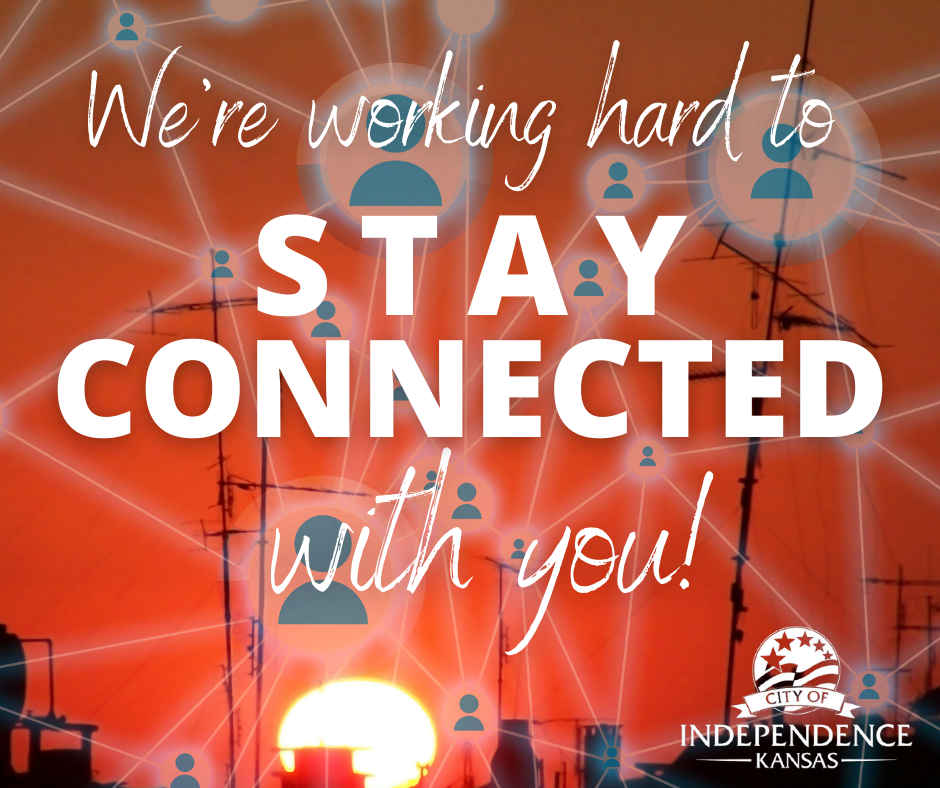 Staying connected CivicPlus FB graphic